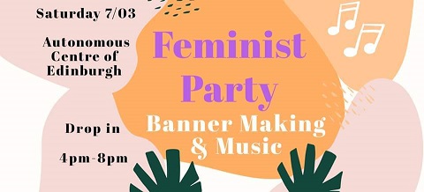 Feminist Banner Making Party & Music Jam